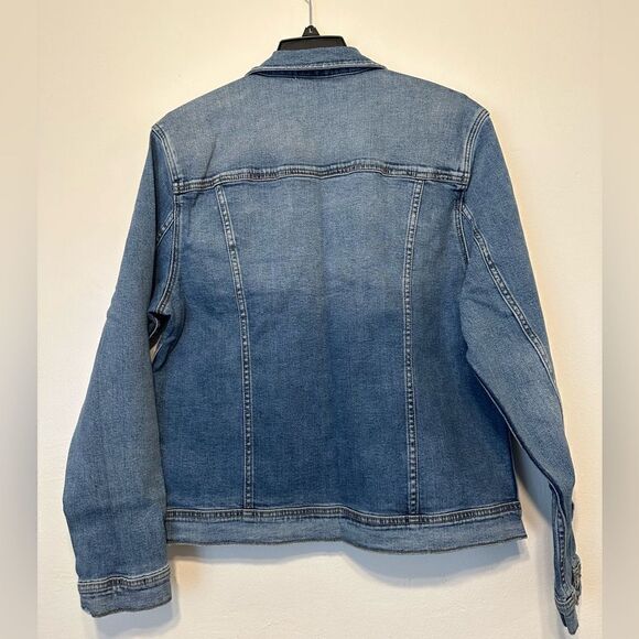 Joe’s Men’s Denim classic Jeans denim jacket size L, NWT - Picture 8 of 9